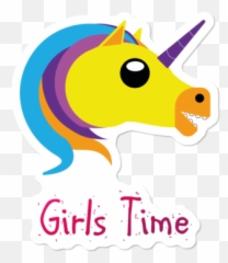Unicorn Stickers Design By Humans Page 14 - Unicorn Emoji,Unicorn Emoji T Shirt