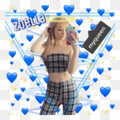 Zoella Sticker - Midriff Emoji,Zoella Emoji