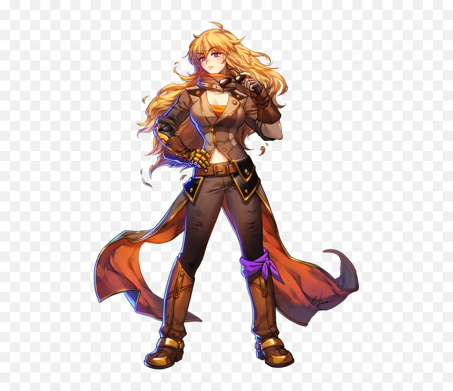 Team Rwby Characters - Yang Xiao Long Png Emoji,Rwby I Hate This Game Of Emotions We Play
