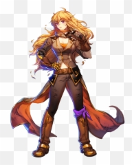 Team Rwby Characters - Yang Xiao Long Png Emoji,Rwby I Hate This Game Of Emotions We Play