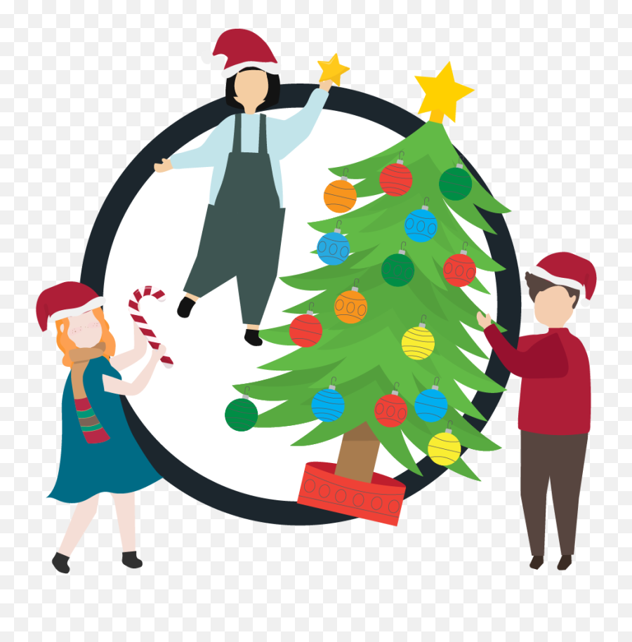 New Year Celebrations With Everyone - Illustration Clipart Holiday Party Emoji,Celebrations Emoji