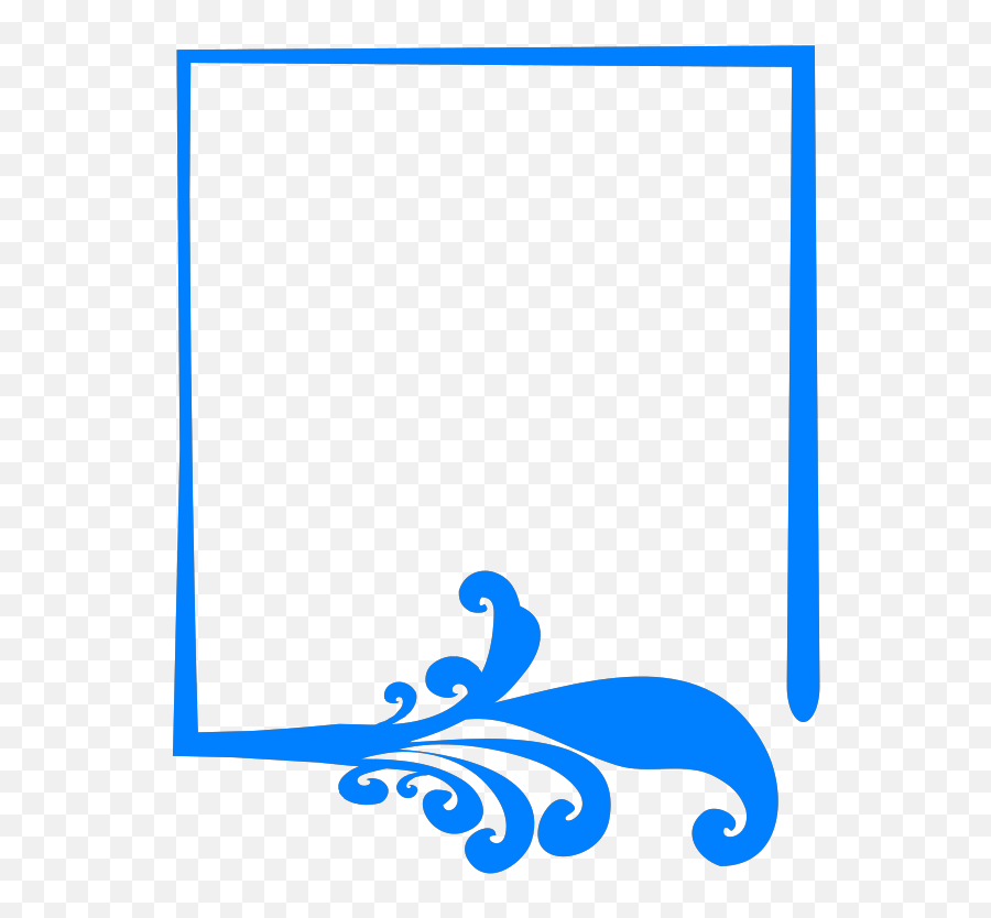 Blue Artistic Frame Png Svg Clip Art For Web - Download Vertical Emoji,Slipknot Emoji