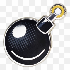 Download Bomb Emoji Pin - Solid,Emoji Keychain