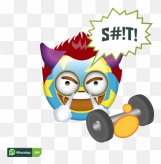 Whatsapp Sim Smiley Creator - Emoji Dumbbell,Emoji Erschrocken