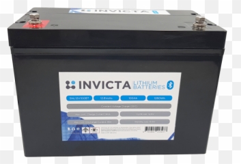 Invicta 12v 100ah Lithium Battery With - 12v 125ah Invicta Lithium Batteries Emoji,Emoji Pop Car Plug Battery
