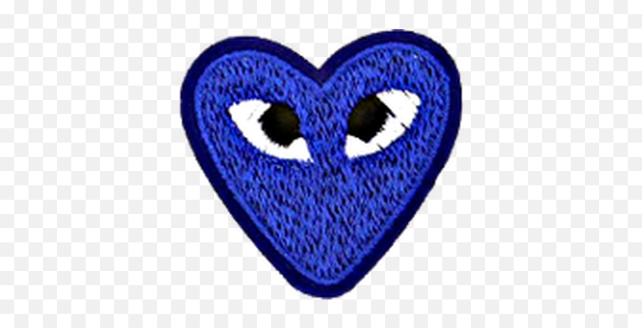 Eye Heart You Mask - Comme Des Garcons Patch Emoji,Emoji Mask With Gun