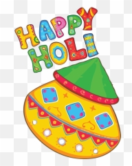 Holi Logo Gratis Emoji For Happy Holi - For Party,Free Holiday Emoji