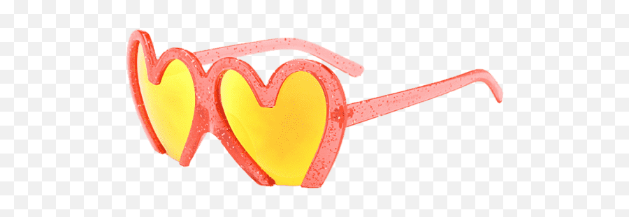 Sunglasses Clipart Red Heart Sunglasses Red Heart - Girly Emoji,Red Herat Emoji Overlay