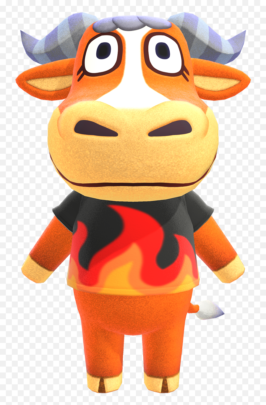 Angus - Animal Crossing Villagers Angus Emoji,Cow Showing Emotion