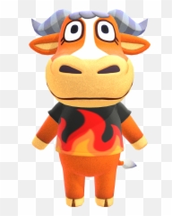 Angus - Animal Crossing Villagers Angus Emoji,Cow Showing Emotion