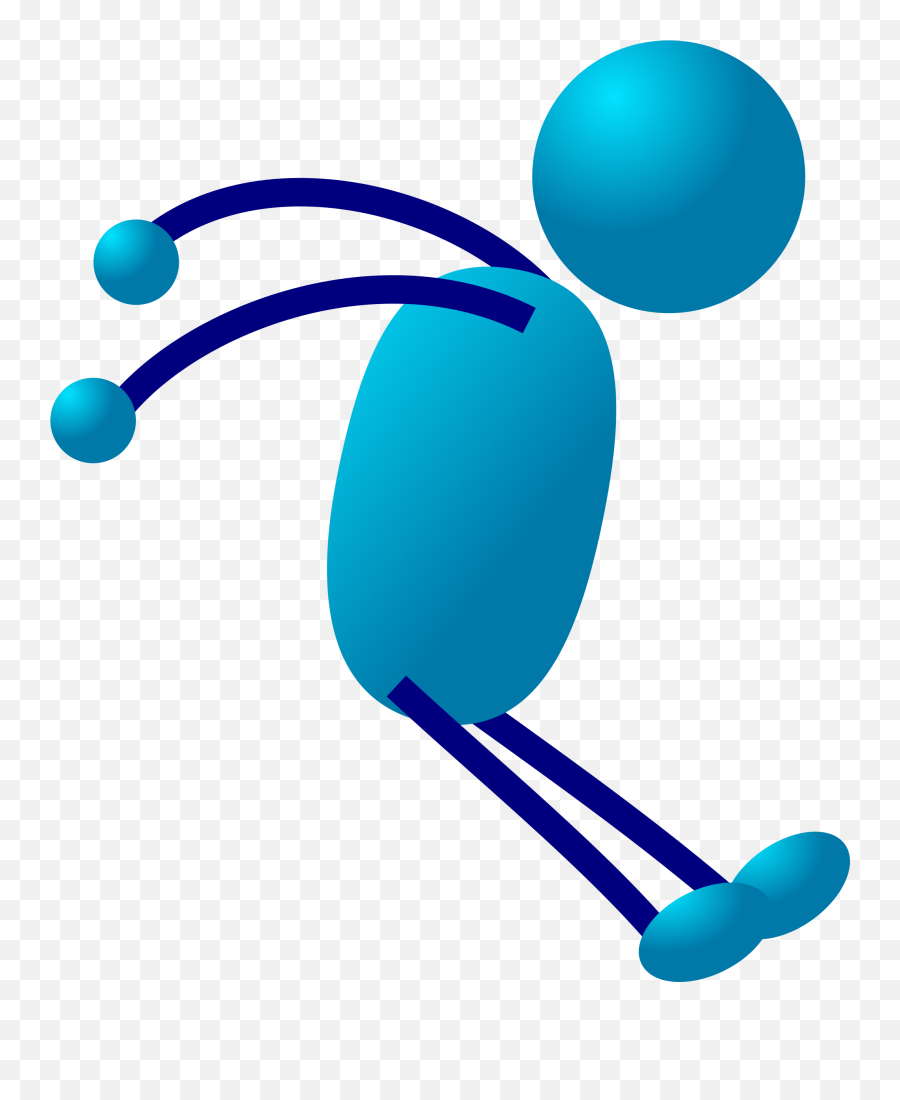 Stick Man Png - Stick Man Running 215708 Vippng Jumping Stick Figure Clipart Transparent Background Emoji,Image Of Man Running Emoji