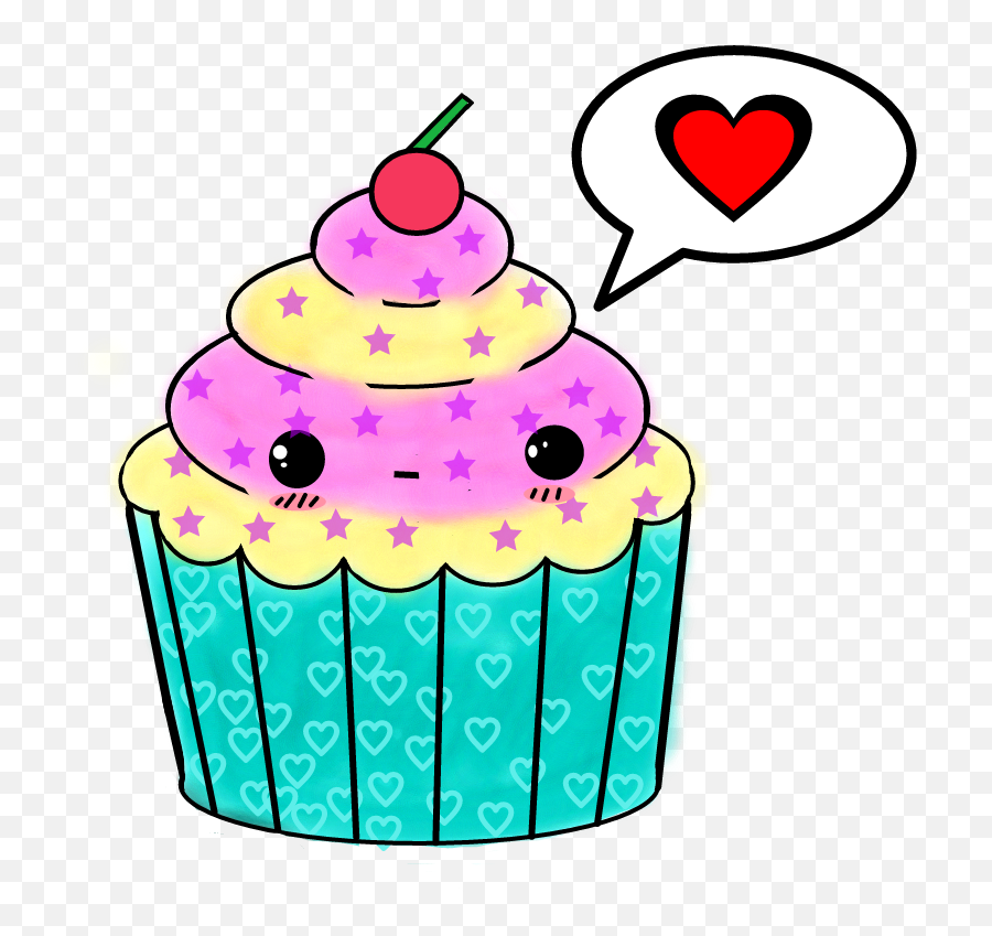 Largest Collection Of Free - Toedit Cupcake Stickers On Picsart Cupcake Emoji Png,Cupcake Emoji Iphone