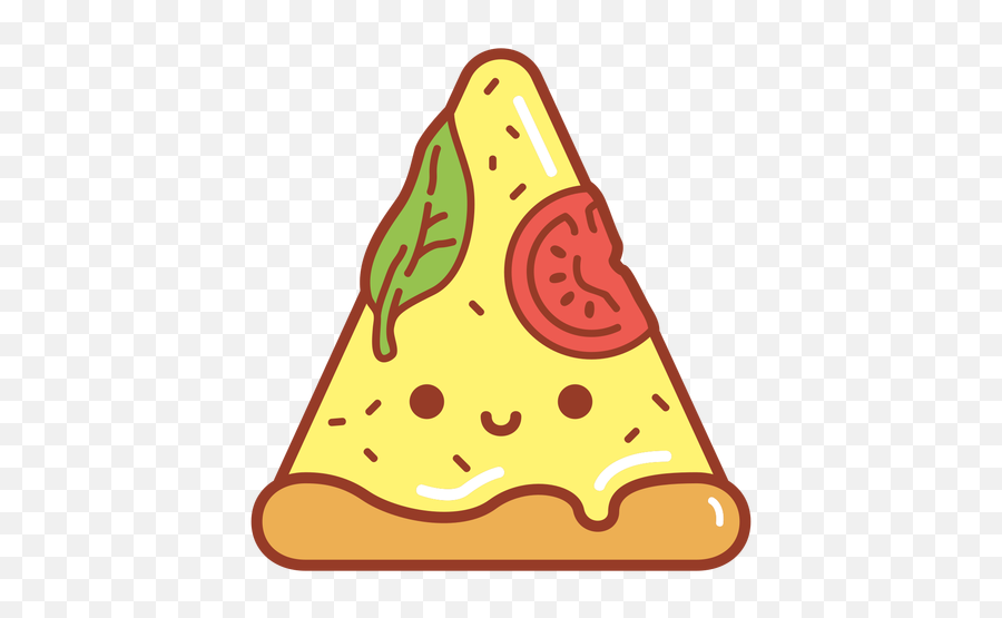 Pizza Sticker Transparent Png Svg Vector - Fatia De Pizza Desenho Emoji,Pizza Slice Emoji Transparent Background