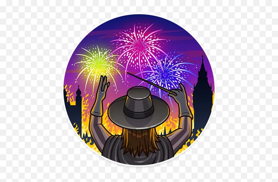 Guy Fawkes Sticker Pack - Stickers Cloud Emoji,Emojis For Diwali