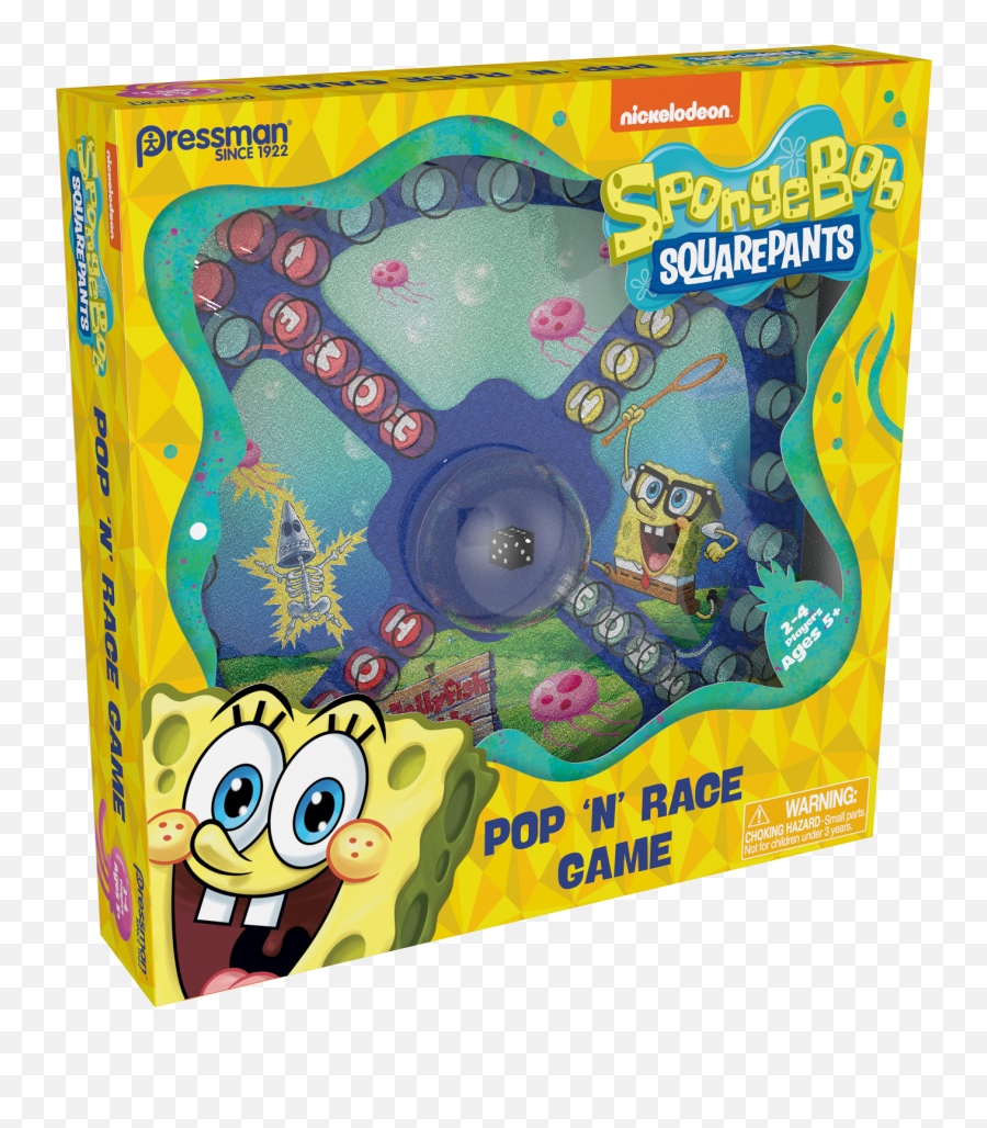 Pressman Spongebob Squarepants Pop U0027nu0027 Race Game - Race To The Finish With Classic Gameplay And Selfcontained Die Popper Emoji,How To Add Emotion Bubble Animations In Pokemon Essentials