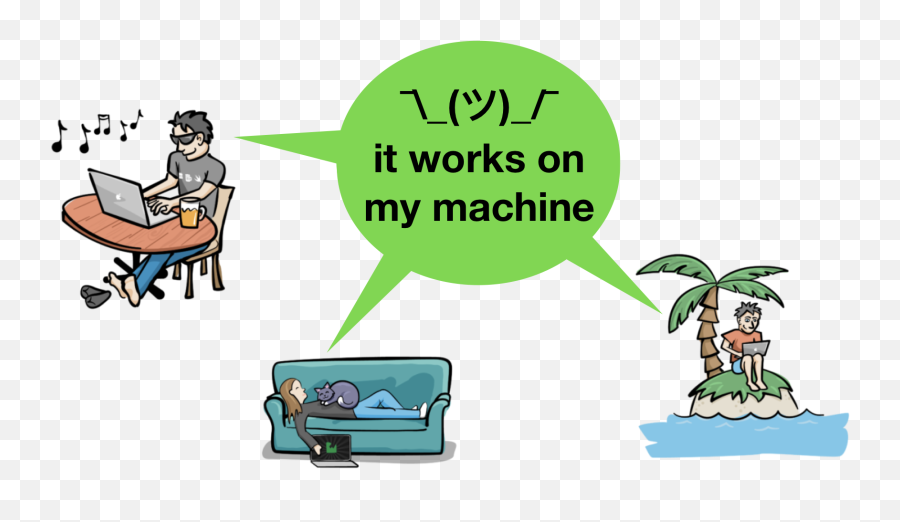 Docker On Macos Getting Started Raywenderlichcom - Works On My Machine Docker Emoji,Make Your Own Emoji Wallpaper