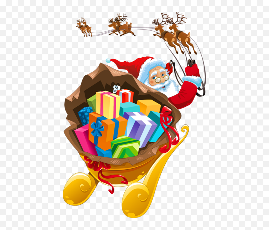 Christmas Santa Emoji Pnglib U2013 Free Png Library,Santa And Christmas Rudolph Emoji