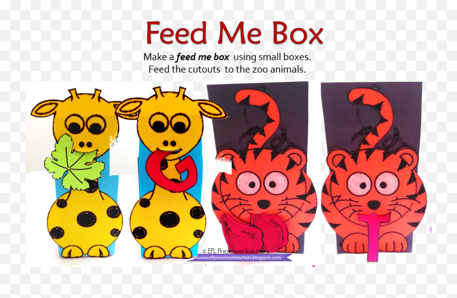Eslefl Preschool Teachers Feed Me Boxes For Speaking Emoji,Cartoon Giraffe Emotions