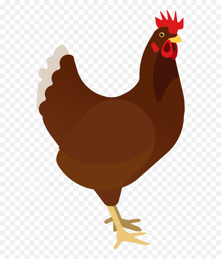 Buncee - The Farm Emoji,Single Animal Emojis Chicken