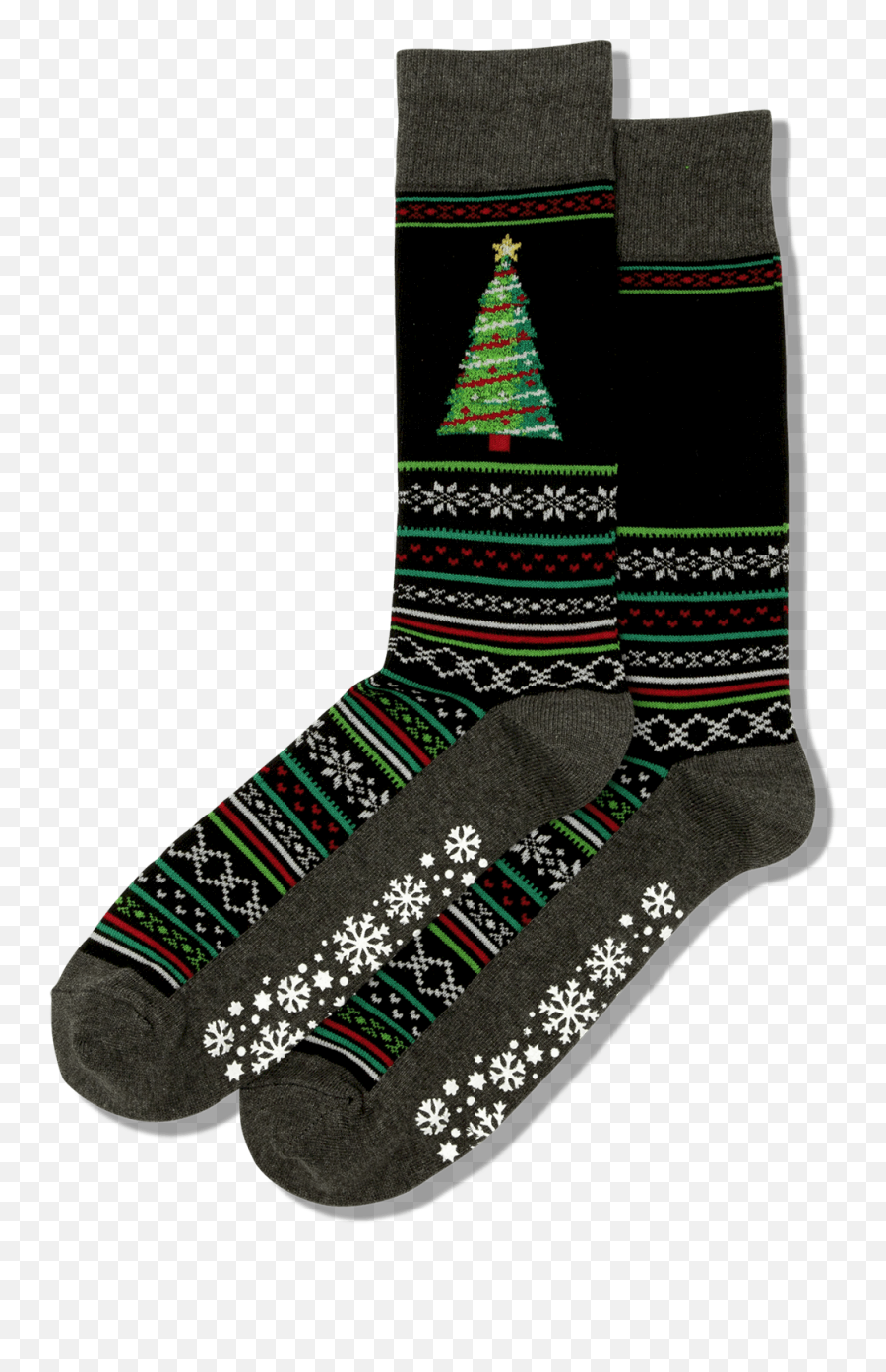 Menu0027s Christmas Tree Crew Socks U2013 Hotsox Emoji,Christmas Tree Emojis Transparent Background