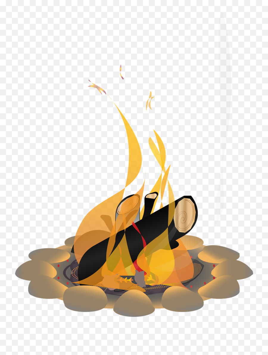 Download Free Photo Of Graphic Campfire Fire Bonfire Emoji,Fire Emoticon Vector