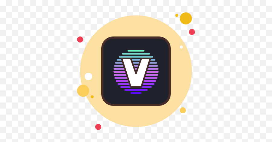 Vinkle Icon In Circle Bubbles Style Emoji,Acrobat Emoji