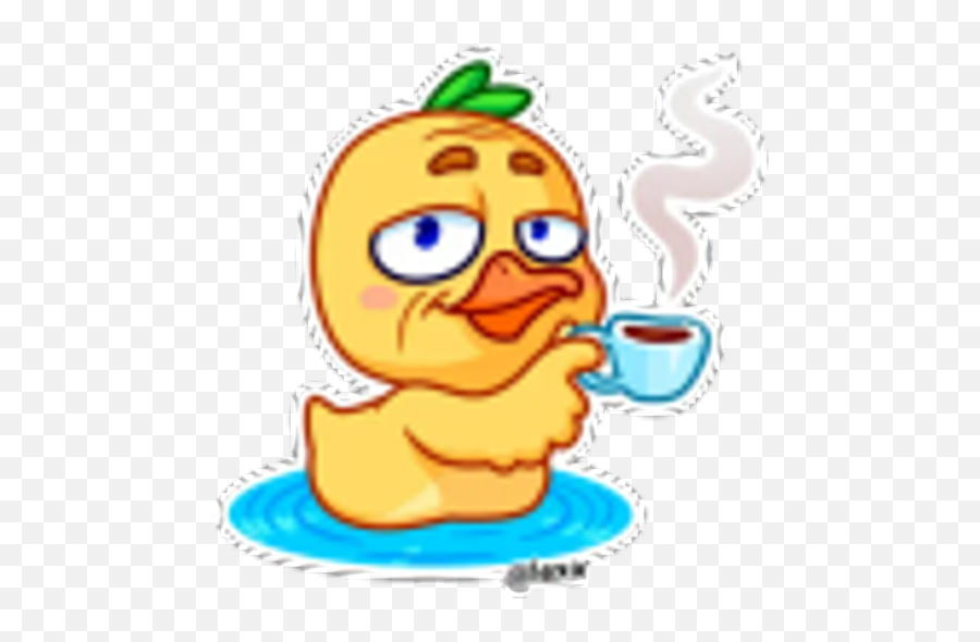 Sticker Maker - Patito Charlatán Emoji,Baby Chick Emoji