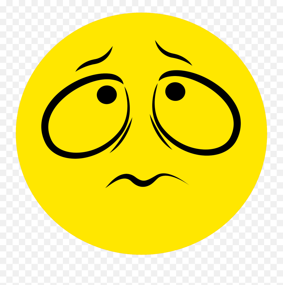 Sad Smiley Clipart Free Download Transparent Png Creazilla - Happy Emoji,Sad Emoji Text