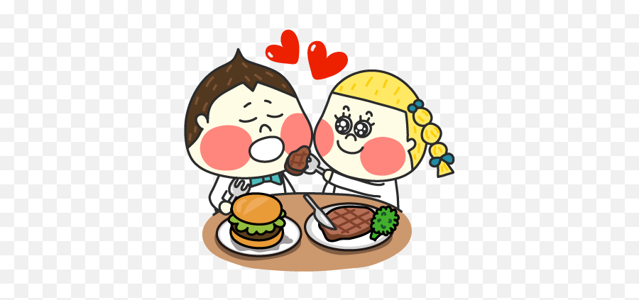 Chestnut Couple - Couple Eating Food Sticker Emoji,Mango Emoji Iphone