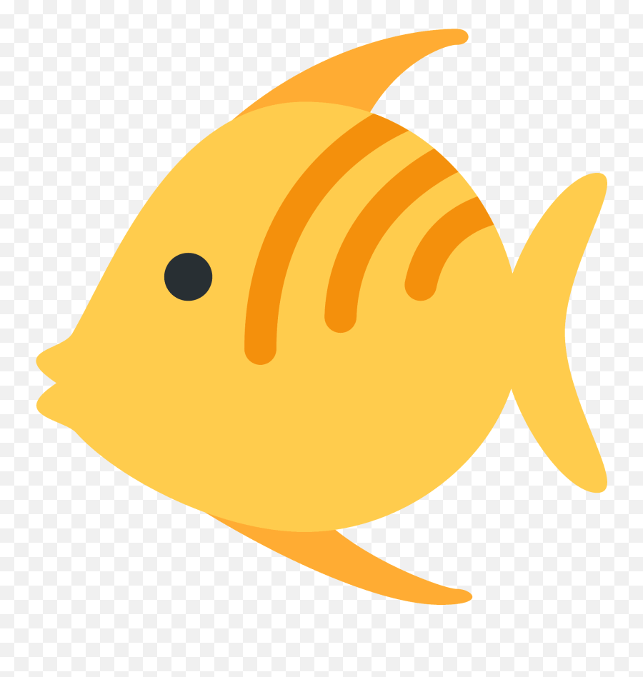 Tropical Fish Emoji Meaning With - Fish Emoji,Fish Emoji