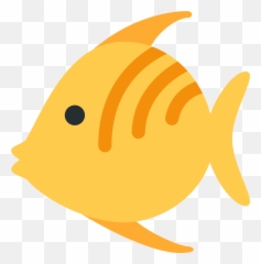Tropical Fish Emoji Meaning With - Fish Emoji,Fish Emoji