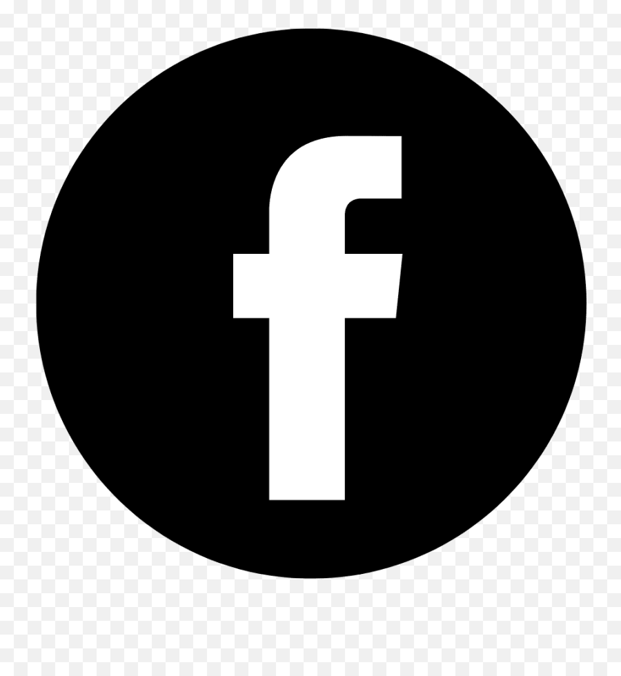 Facebook Icon Dark - Round Facebook Logo Grey Emoji,High Res Emoji Vectors