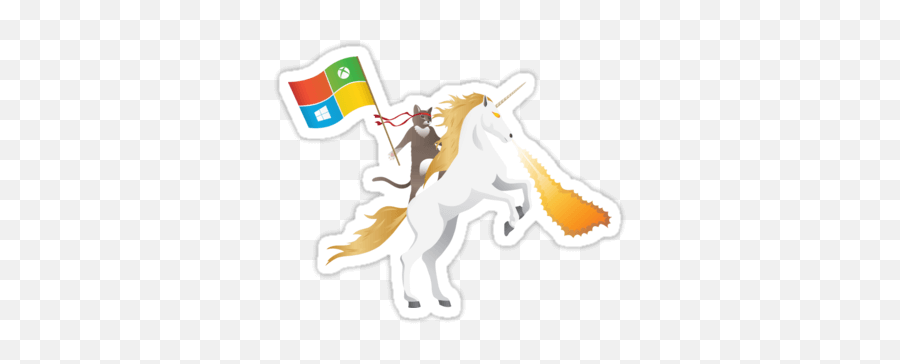 Microsoft Stickers And T - Shirts U2014 Devstickers Unicorn Microsoft Logo Shirt Emoji,Unicorn Emoji T Shirt