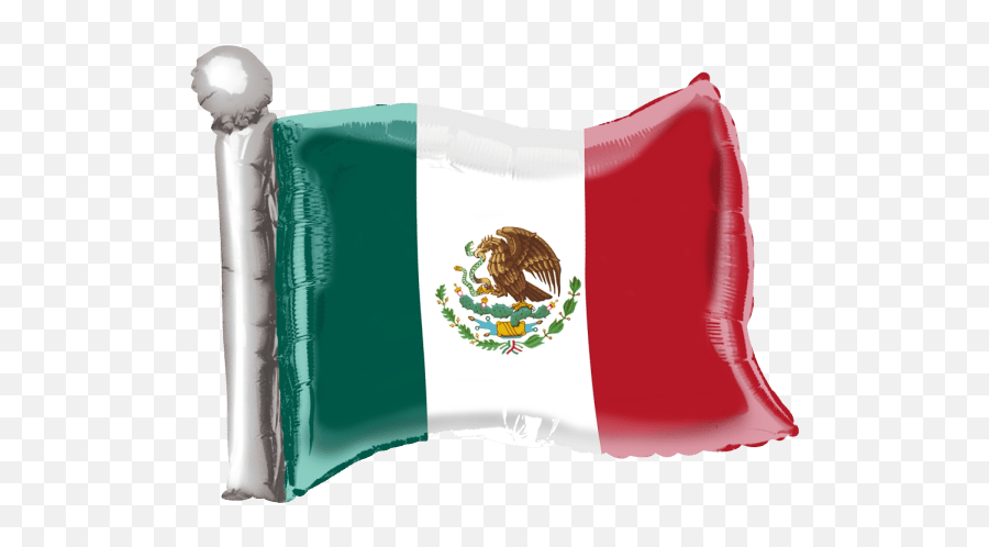Mexican Flag 27 Mylar Foil Balloon - Mexico Emoji,Mexican Flag Emoji Png