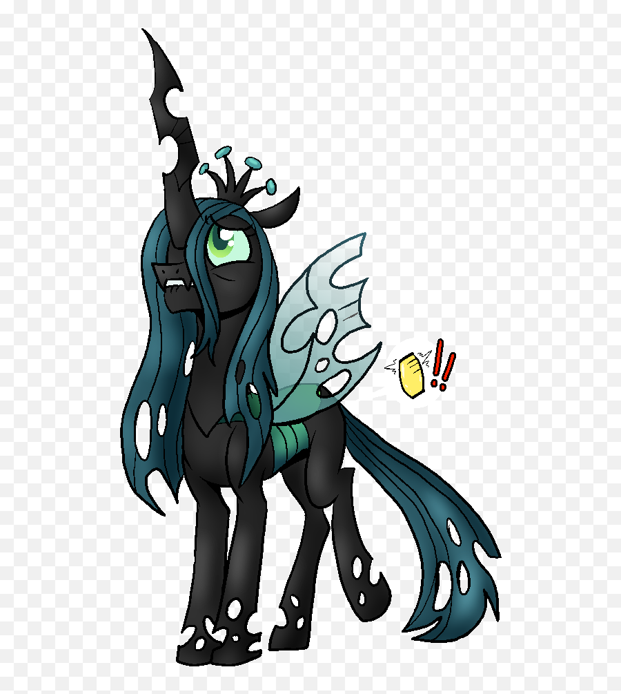 Another Queen Chrysalis Situation - Furry Omorashi Artwork Mythical Creature Emoji,Evil Queen Emoji