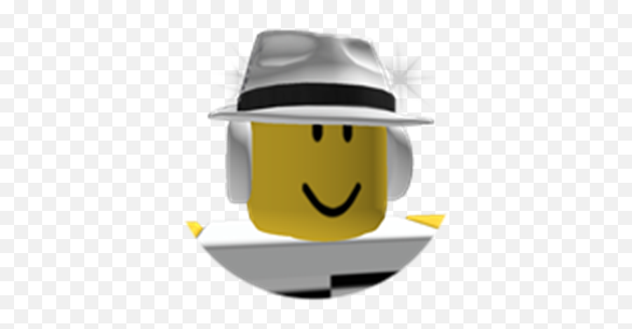 You Visited My Game - Roblox Happy Emoji,Fedora Emoticon