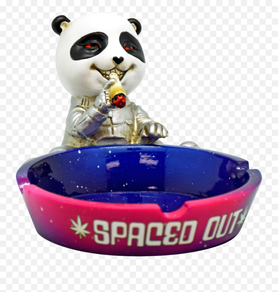 Spaced Out Panda Ashtray - Panda Ashtray Emoji,Panda Emoji Facebook