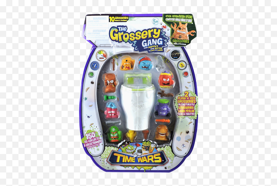 The Grossery Gang Canada - Find Out All Your Grossery Gang News Grossery Gang Series 5 Time Wars Emoji,Emoji Toys Walmart