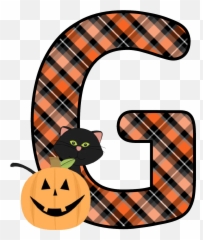 Ch B Alfabeto Calabaza De Kid - Letras Decoradas De Halloween Emoji,Emoticon De Olas