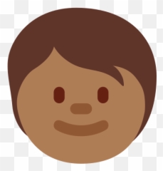 Medium - Clip Art Emoji,Meaning Brown Circle Emoticon