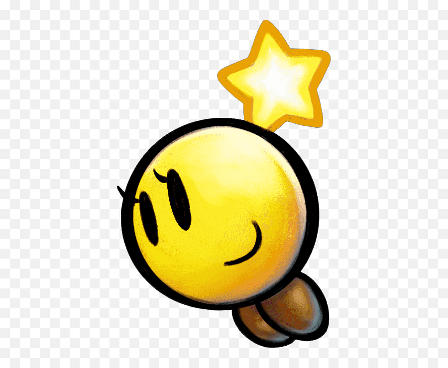 Starlow - Mario And Luigi Inside Story Starlow Emoji,Emoji Level34