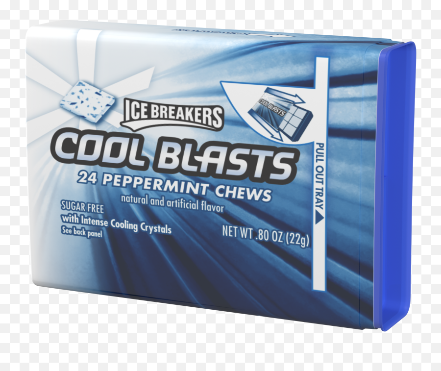 Ice Breakers Cool Blasts Peppermint Chews 08 Ounces - Household Supply Emoji,Emoticons As Educational Icebreakers