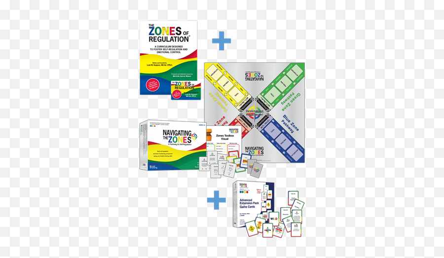 Zones Of Regulation - Book And Two Game Bundle Zones Of Regulation Book Uk Emoji,Emotions Book