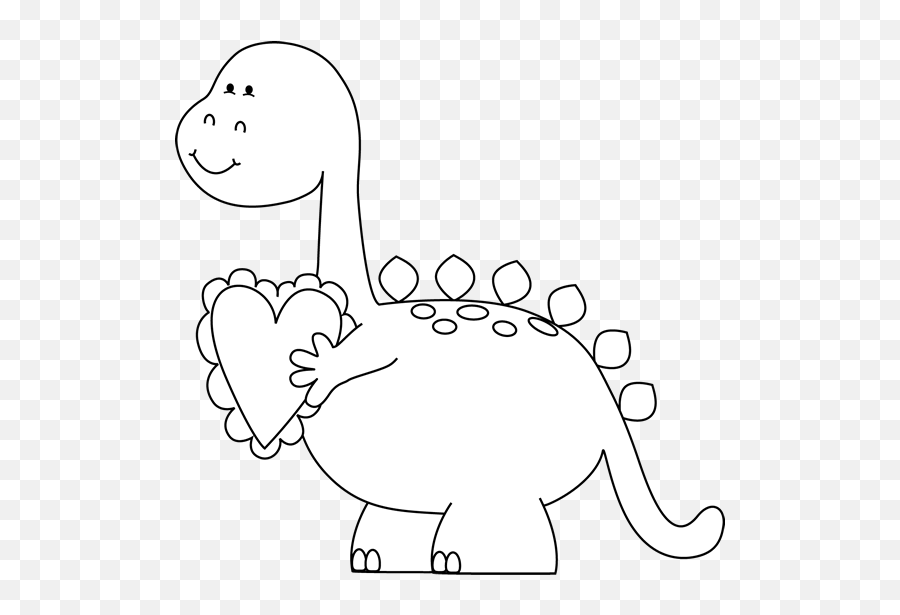 Day Dinosaur Clip Art Clip Art - Printable Clip Art Valentines Day Black And White Emoji,Cool Coloring Pages For Teenagers To Print Expressing Emotion