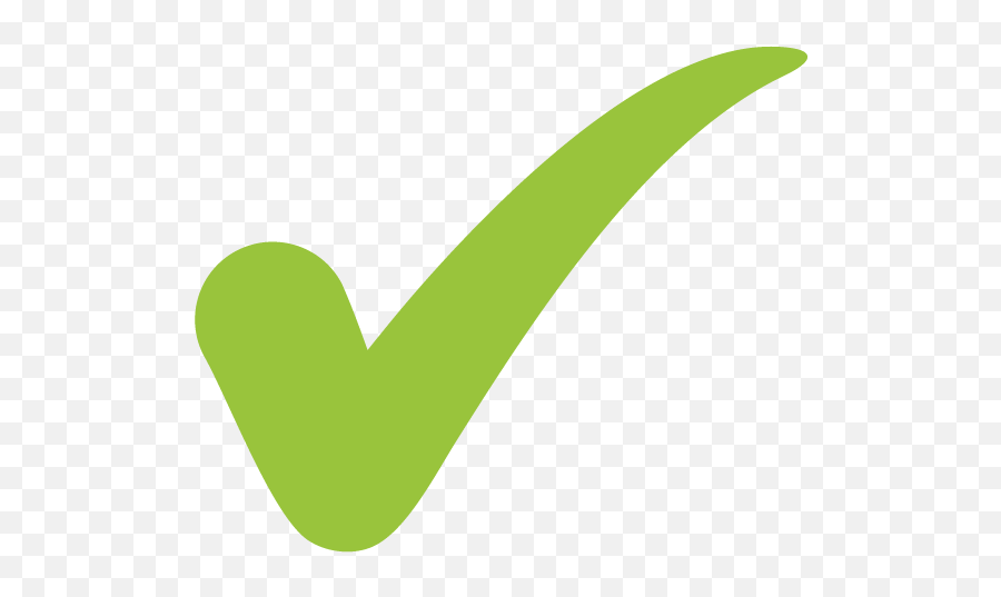 Chroma Key Check Mark Tilde Symbol - Tilde Ok Emoji,Green Check Emoji