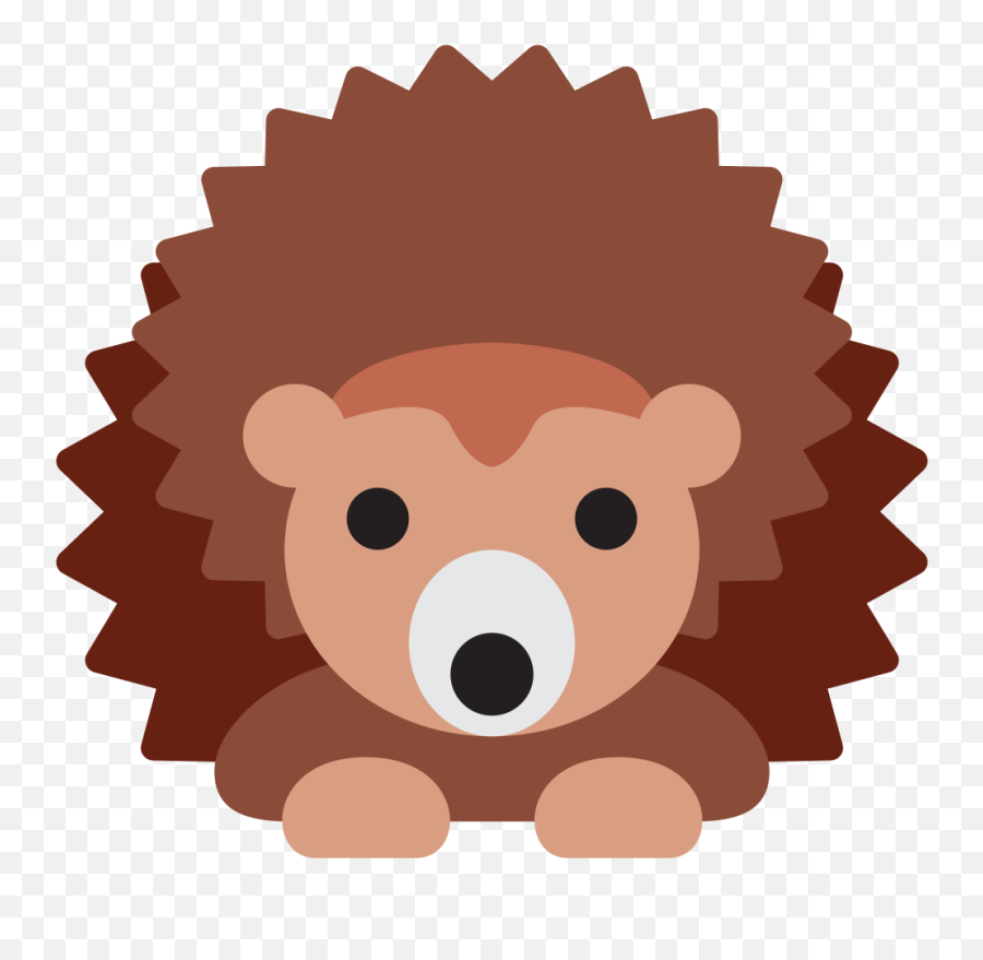 Hedgehog Emoji - Menza,Porcupine Emoji
