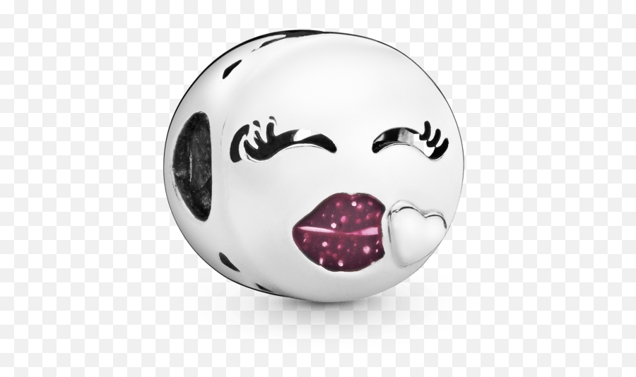 Charm Emoticon Beso - Dot Emoji,Emoji Mariposa