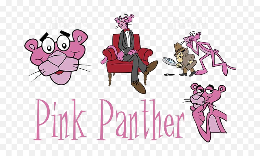 Pink Panther Logo Png Transparent Image - Cartoon Pink Panther Png Transparent Emoji,Pink Panter Emoji