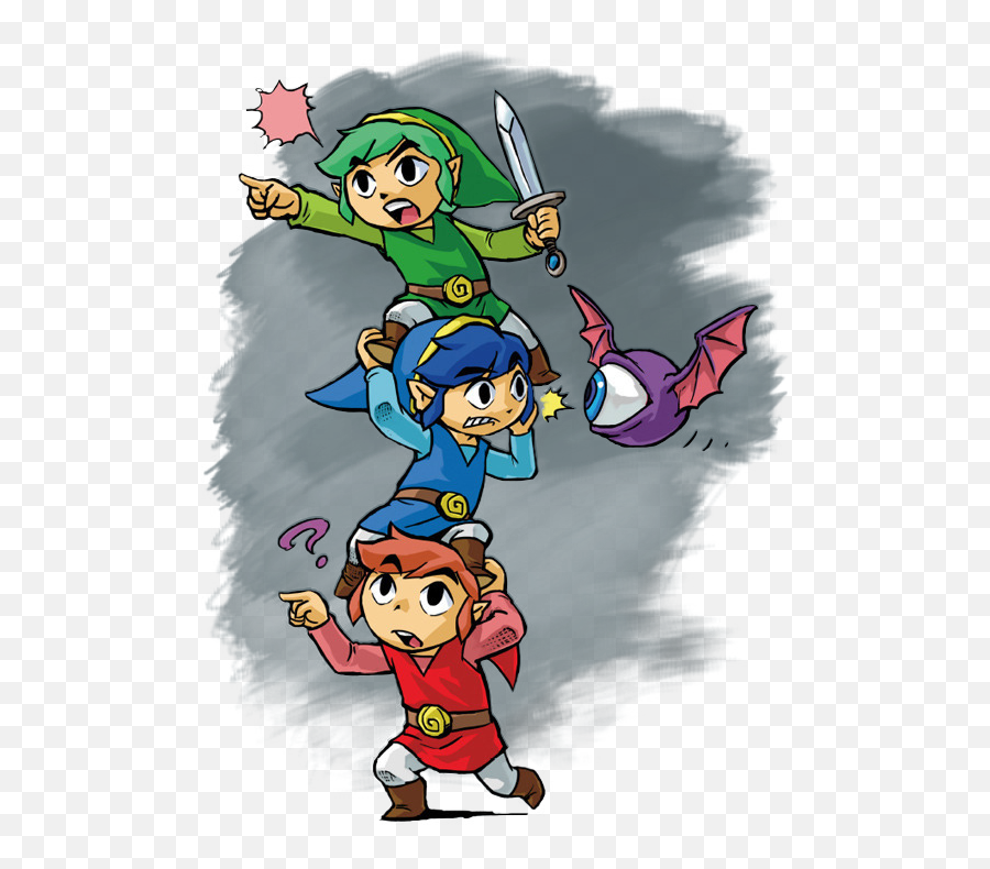 Chasupa - Triforce Heroes Artwork Emoji,Japanese Bowing Emoticons Triforce Heroes