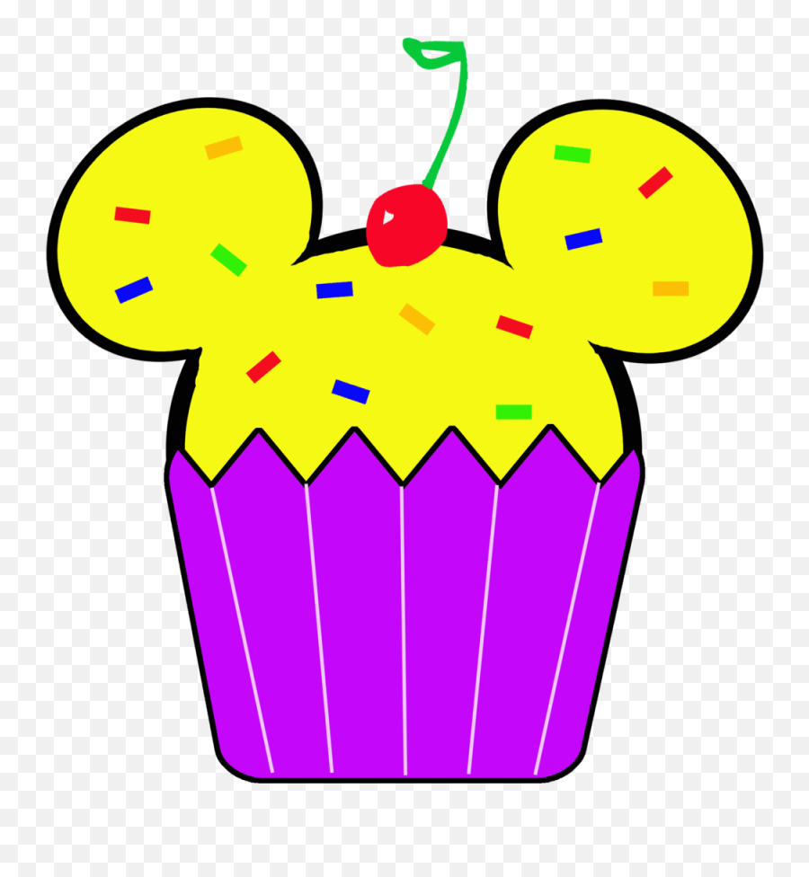 Free Birthday Cupcake Clipart Download Free Birthday - Disney Birthday Clipart Emoji,Emoji Cupcake Wallpapers